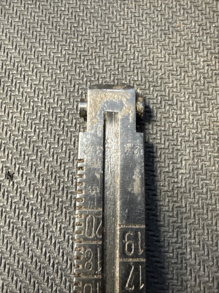 Ww2 German K98 Mauser Rear Sight Leaf Only