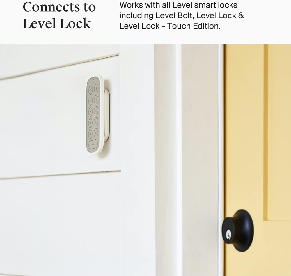 Keypad - Compatible with Any Lock or Bolt - Weatherproof with LED Backlight - B