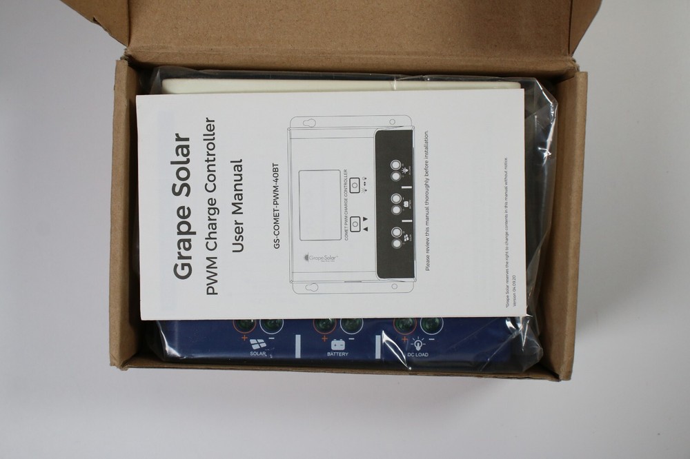 Grape Solar GS-PWM-COMET-40BT charge control