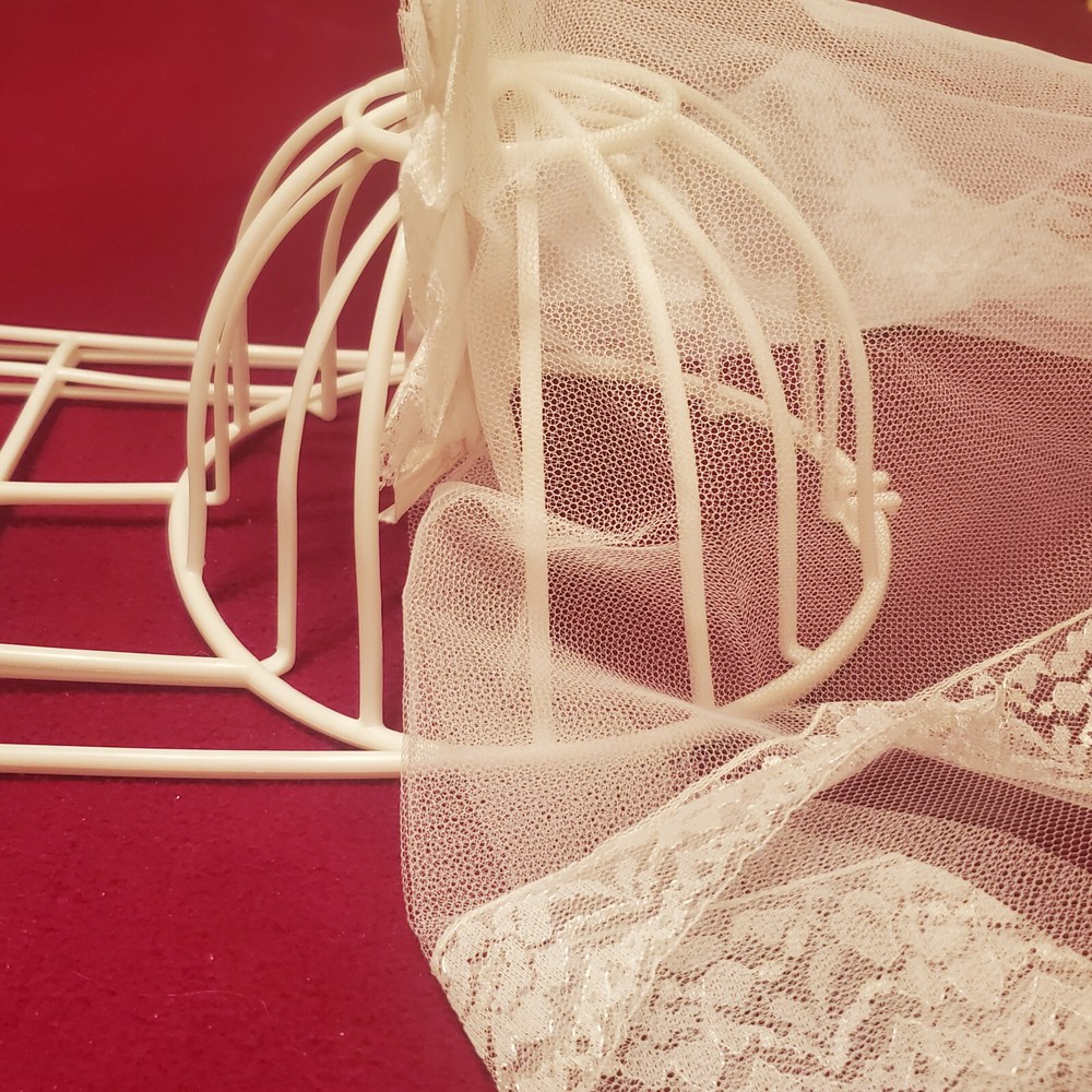 Vintage White Communion Veil