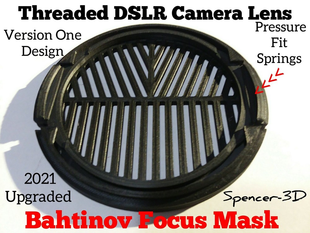 37mm Thread DSLR Camera Lense Bahtinov Focus Mask