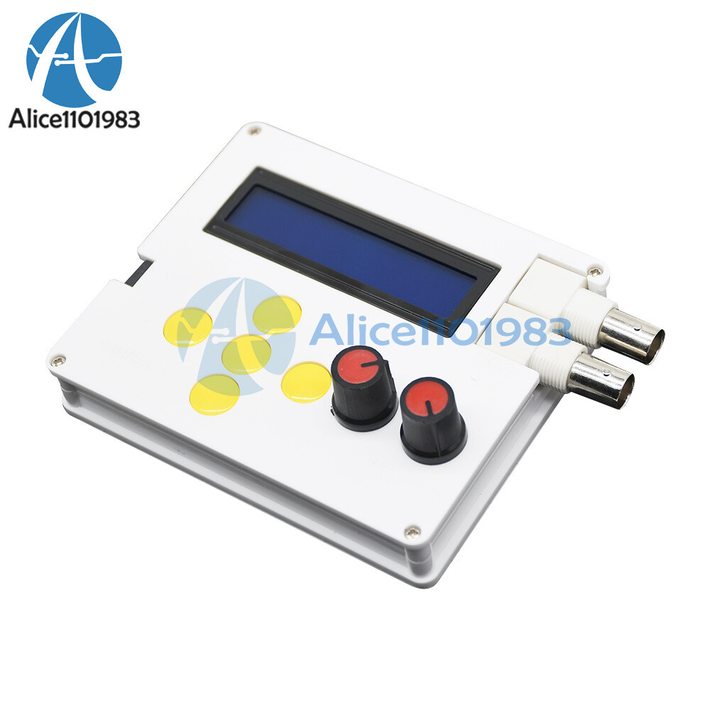 1602LCD DC4-10V DDS Function Signal Generator Square Wave Adjustable 1Hz-500K