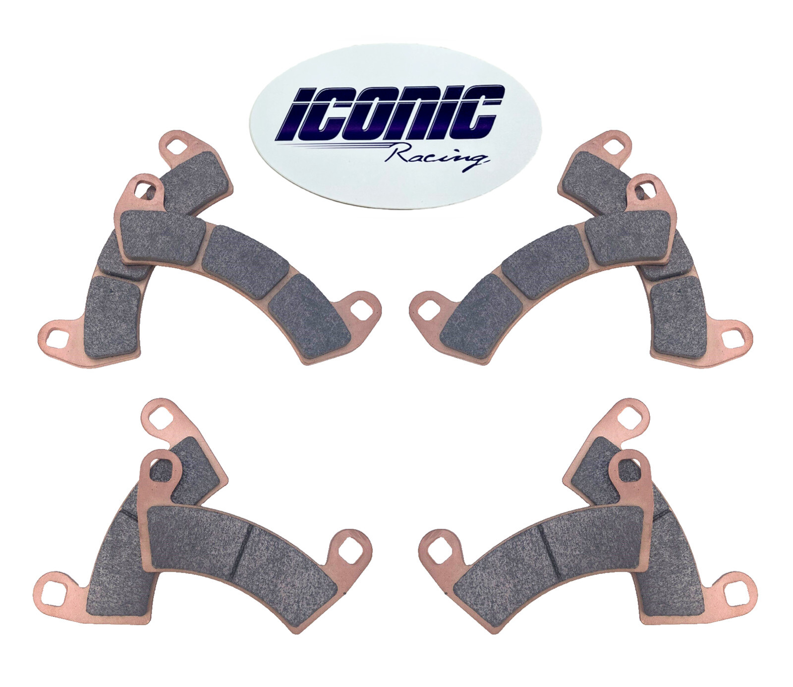 Sintered Front & Rear Brake Pads for 2020-2025 Polaris RZR Pro XP / RZR Pro XP 4