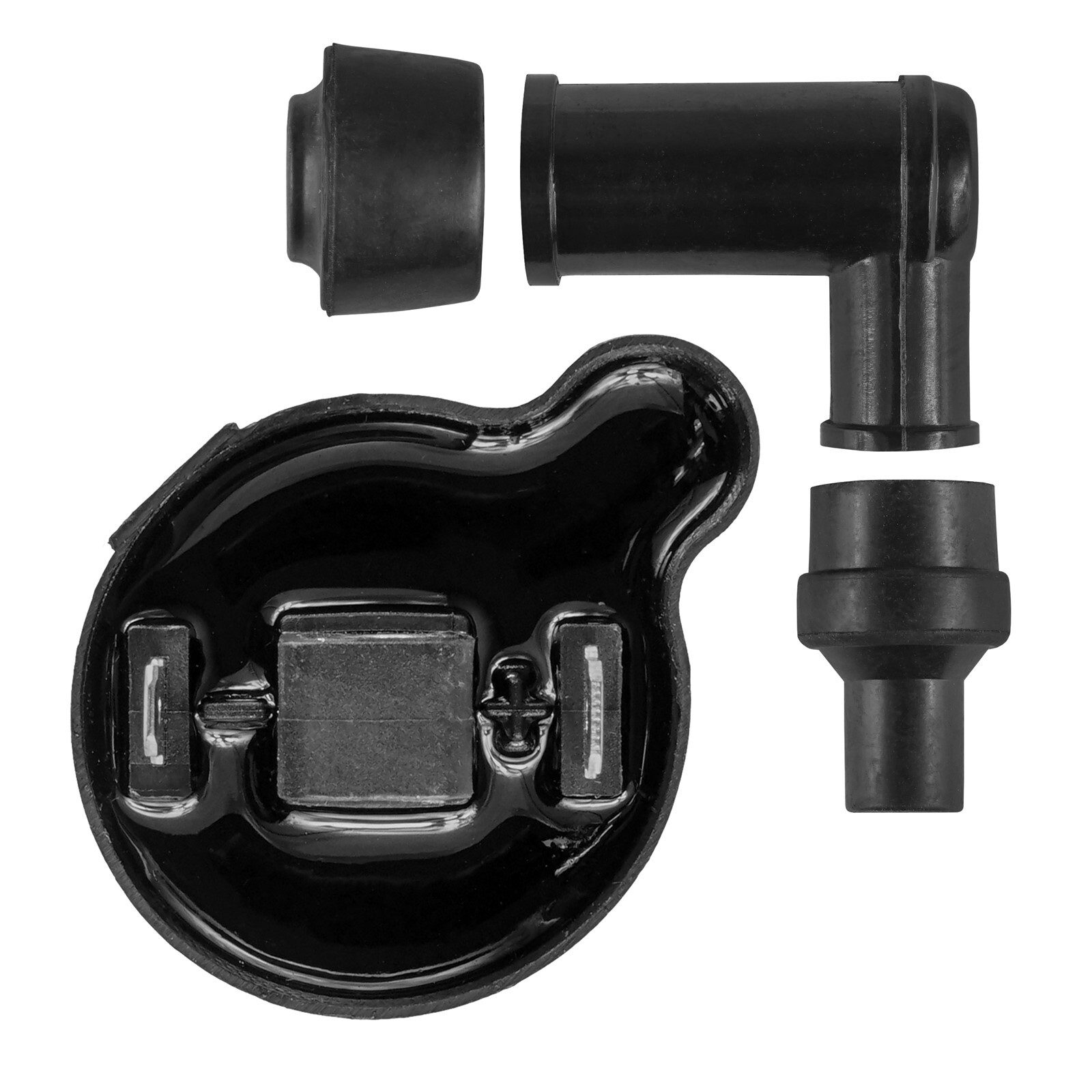 Ignition Coil w/ Spark Plug Boot Cap for Kawasaki KAF620 Mule 4010 Trans 2009-21