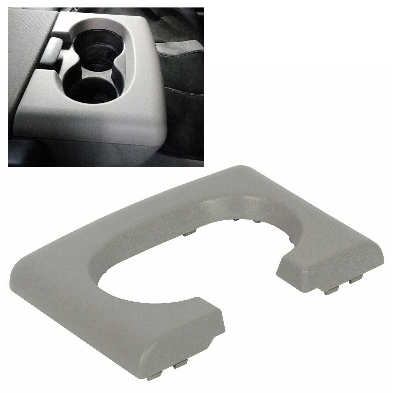 Fit For 2004-2014 Ford F150 Gray Replacement Center Console Cup Holder Pad New