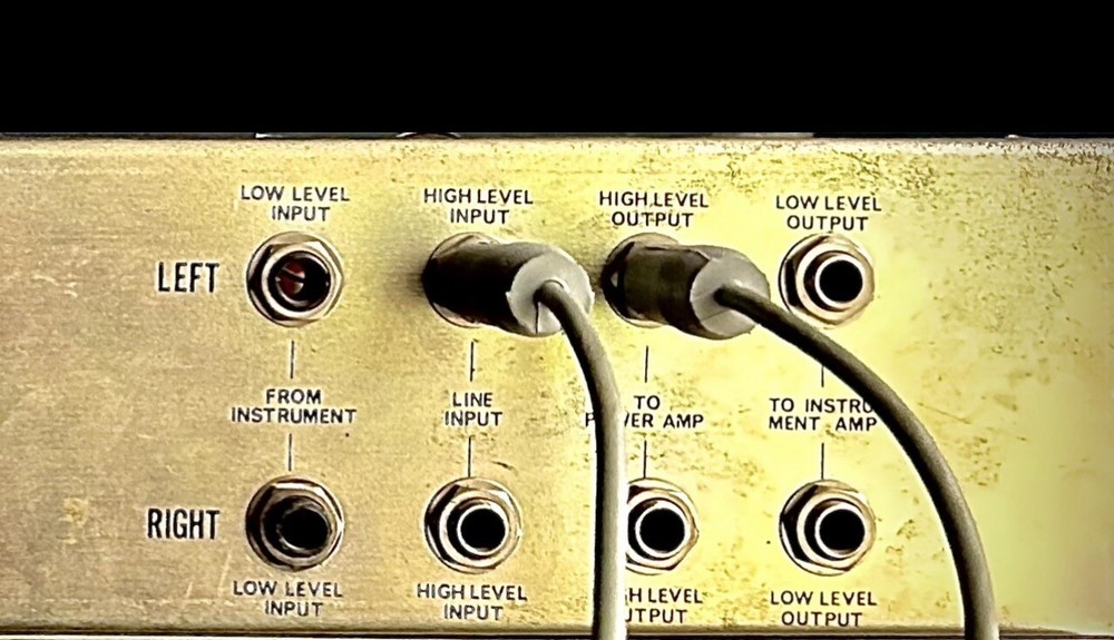 Furman Parametric EQ-Model # PQ6—Vintage Equalizer—“NEWLY REPLACED IC’s”