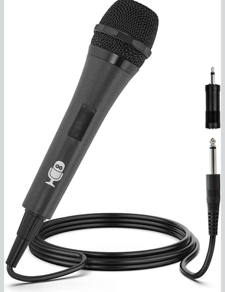 Singing Machine Wired Microphone for Karaoke