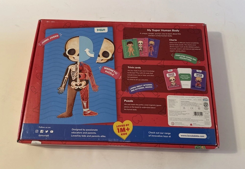 My Super Human Body STEM Learning System by Dabble - 2023 Edition - Complete!
