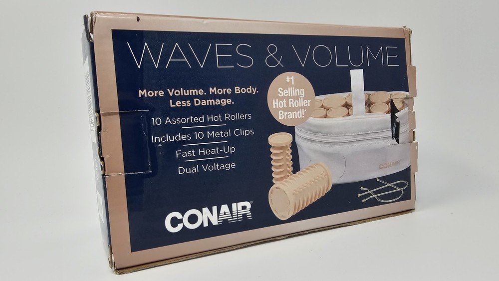 Conair Waves & Volume Hot Rollers Compact 10 Assorted Rollers