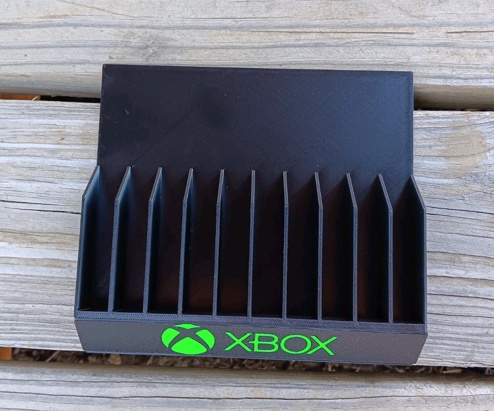 Microsoft Xbox / 10 Game Case Holder / Game Storage Holder