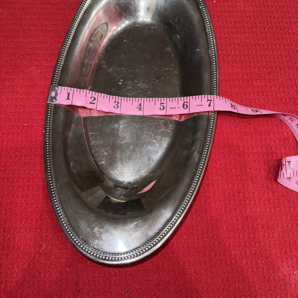 Silver Plated Oneida Oval Tray