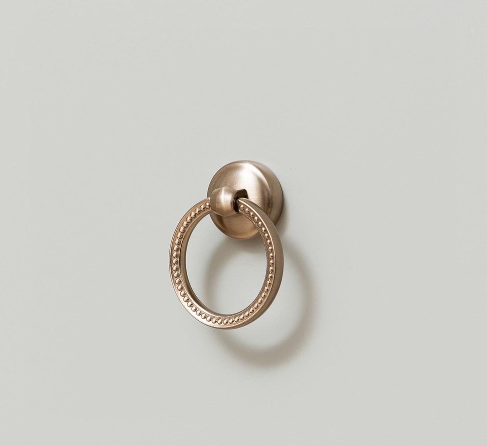 1 3/4" Taryn Ring Pull Champagne Bronze