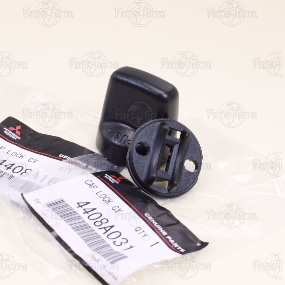 OEM Mitsubishi 2007-13 Outlander Keyless Ignition Start Switch Knob Cap & Insert