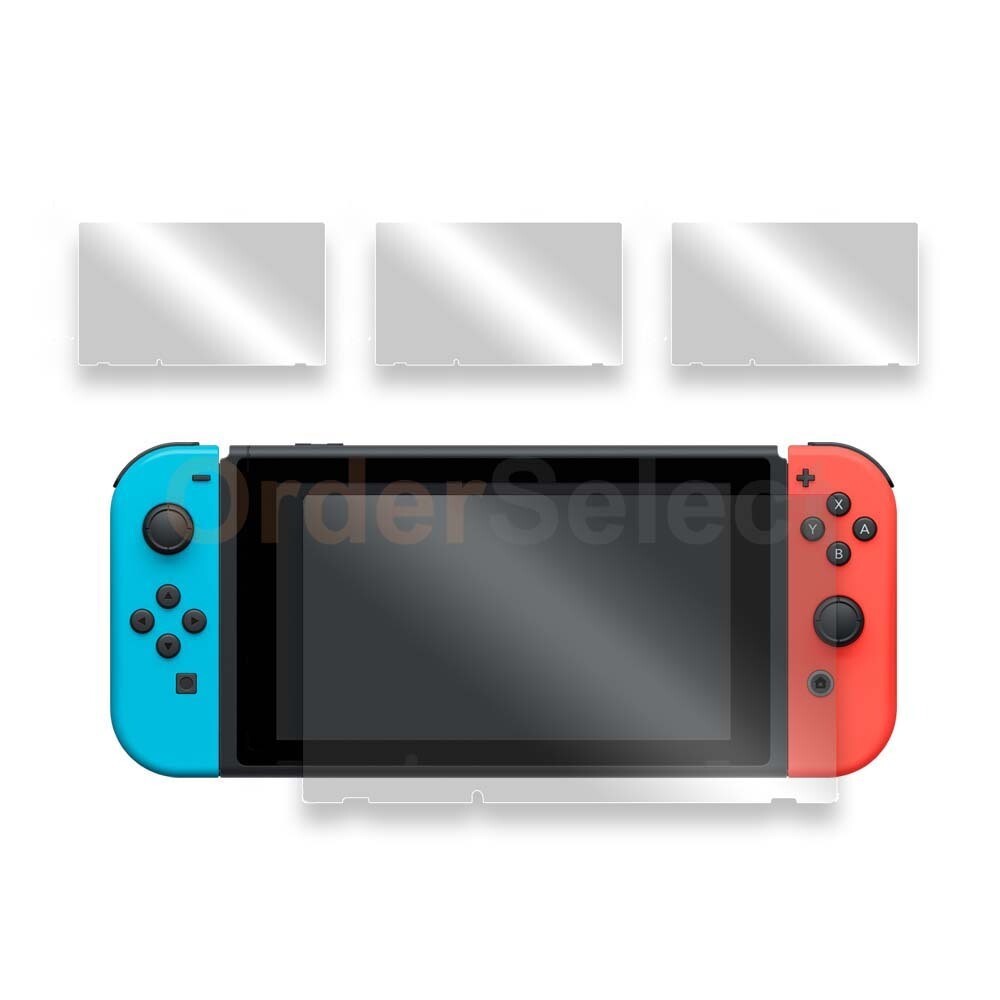 3X LCD Ultra Clear HD Screen Protector for Nintendo Switch