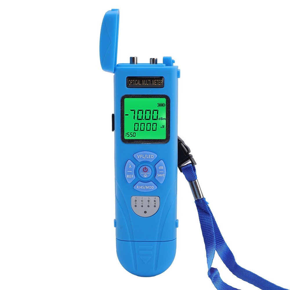 Multi Function Optical Power Meter 10 Wavelengths OPM VFL For Network Maintenanc