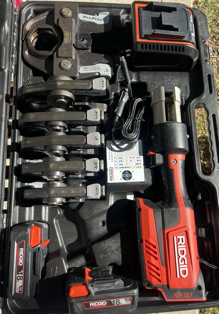 ridgid rp 351 press tool/SHIPS FAST!!!