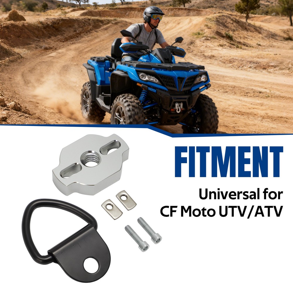 2Set For CF MOTO ATV UTV Accessory Anchor Tie Down Anchor Kit DType Lifting Ring