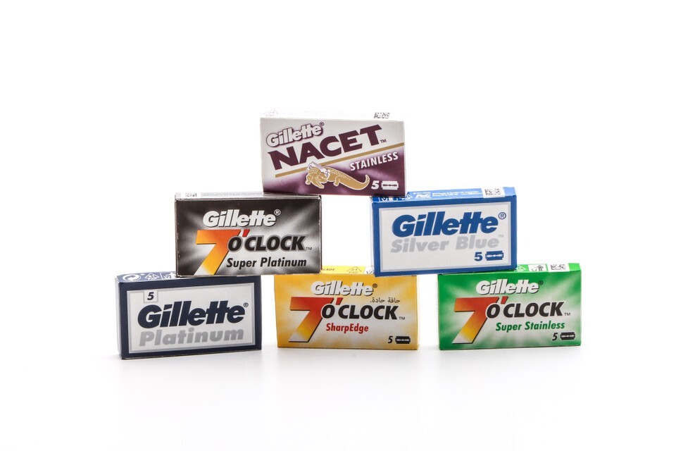 Gillette Kit | DE Blade Sample Packs | Razor Emporium