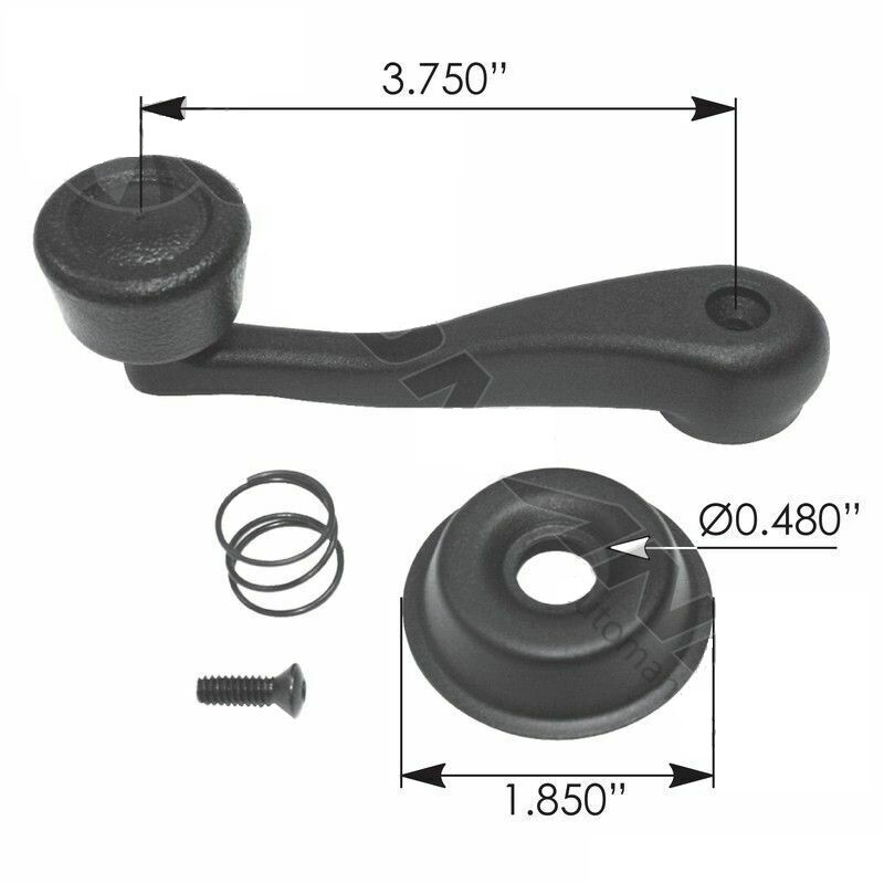 Window Regulator Handle Kenworth part #K294418, HLK2269