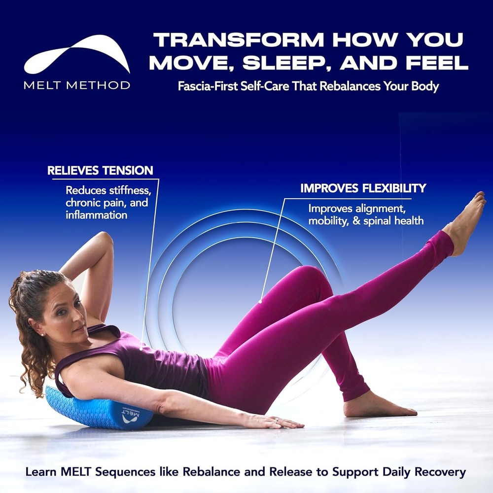 36 Inch Half Fo Roller for Ba w/FasciaTherapy Technology -