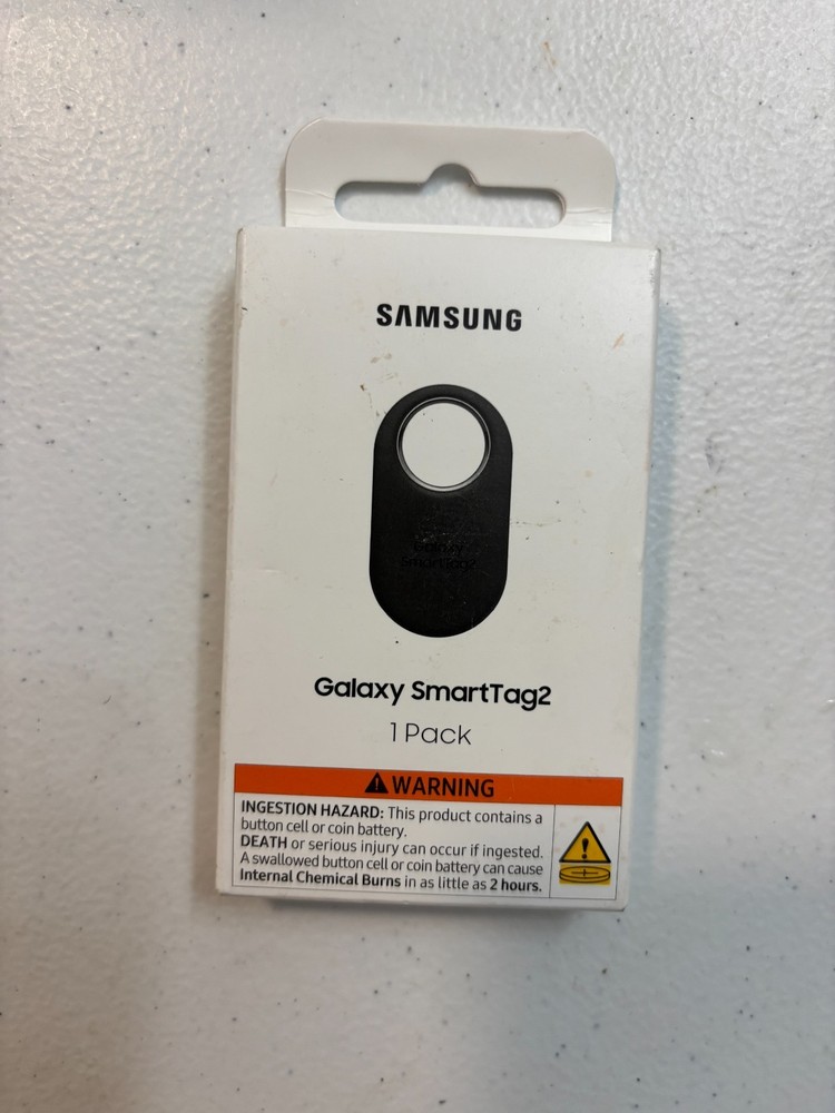 SAMSUNG Galaxy SmartTag2 Bluetooth GPS Smart Tracker Black 1-Pack