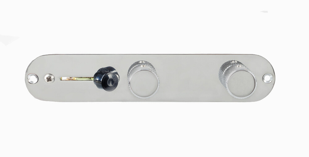Precision Made Reversed Telecaster Harness w/Plate and Knobs