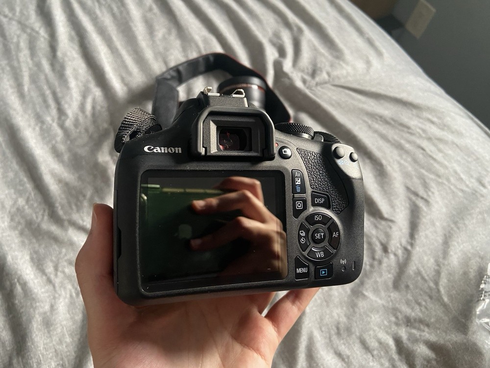 Canon EOS 2000D Camera Bundle with Lenses, Flash, Bag, Memory Card, Accessories