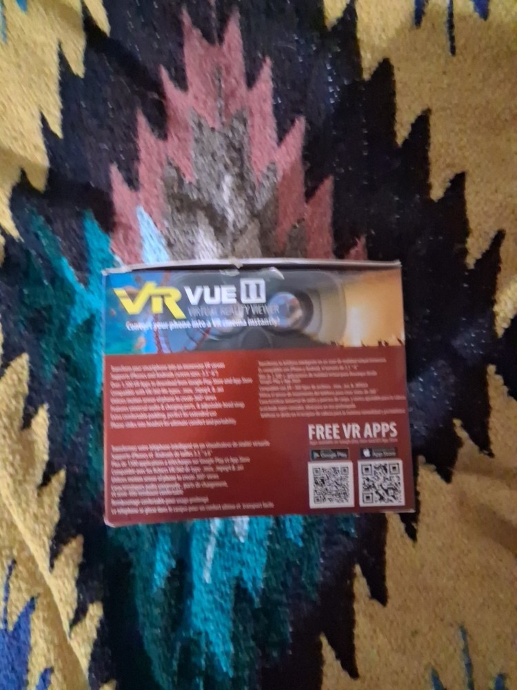 Xtreme VR Vue II Virtual Reality Viewer Headset with Box