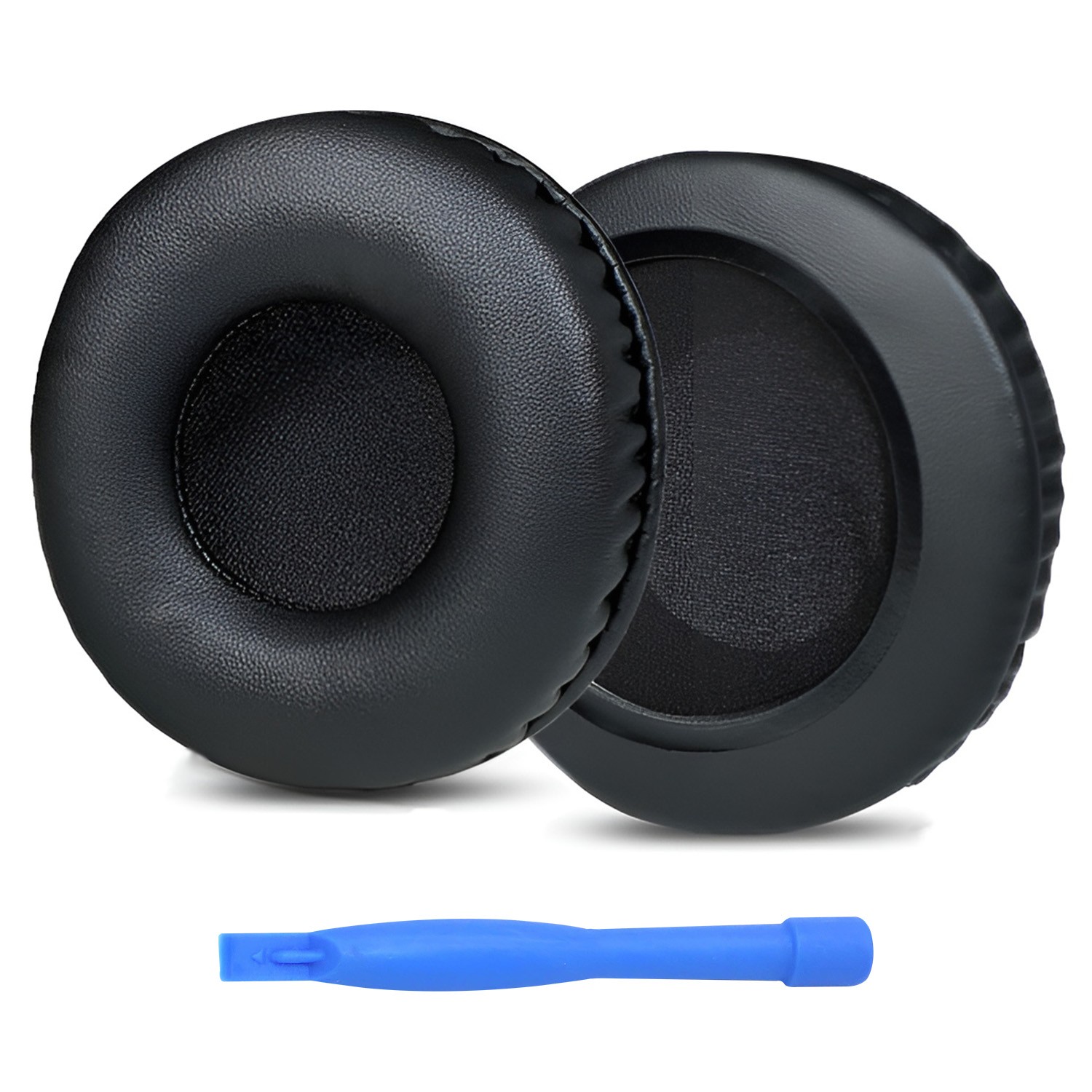 Replacement Ear Pads for Skullcandy Hesh/Hesh 2 - Protein Leather Black