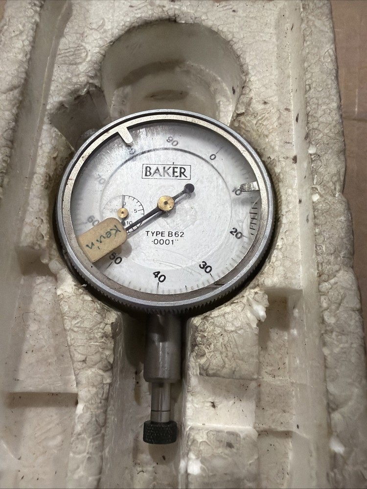 Baker Dial Indicator Model B62 .0001