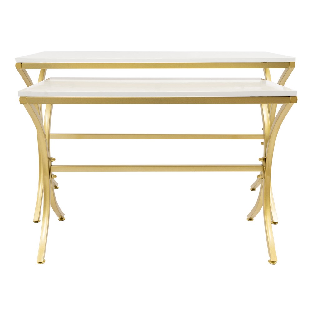 2pcs Display Riser Shelves Handbag Display Stands, Modern Nesting Tables