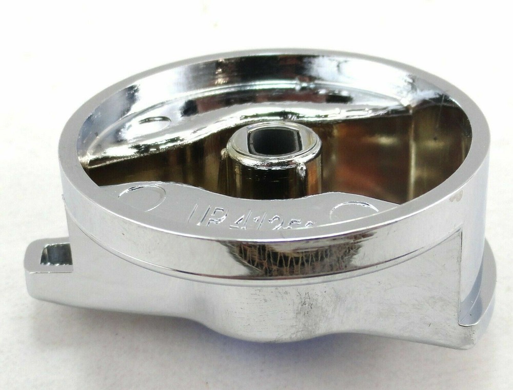 UP Engine Shutdown Timer Knob for Peterbilt Amber Jewel Chrome Plastic #41257