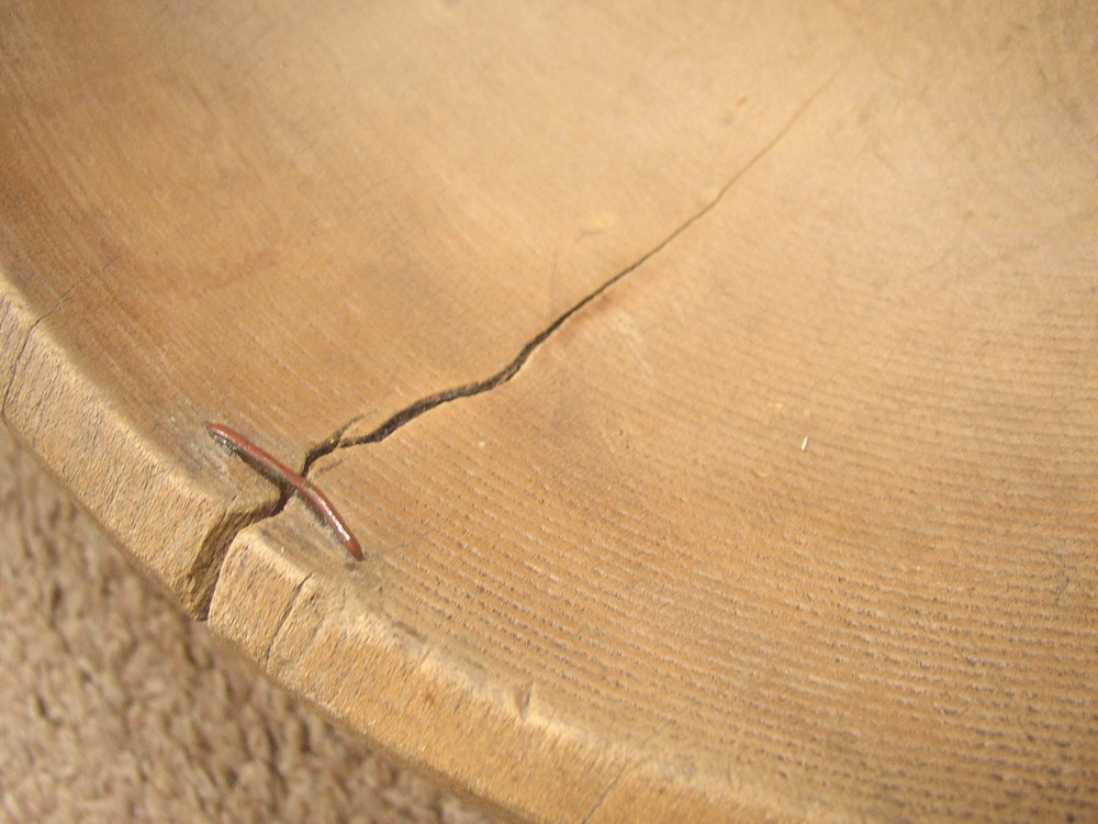 Irish Pine antique Treen Bowl