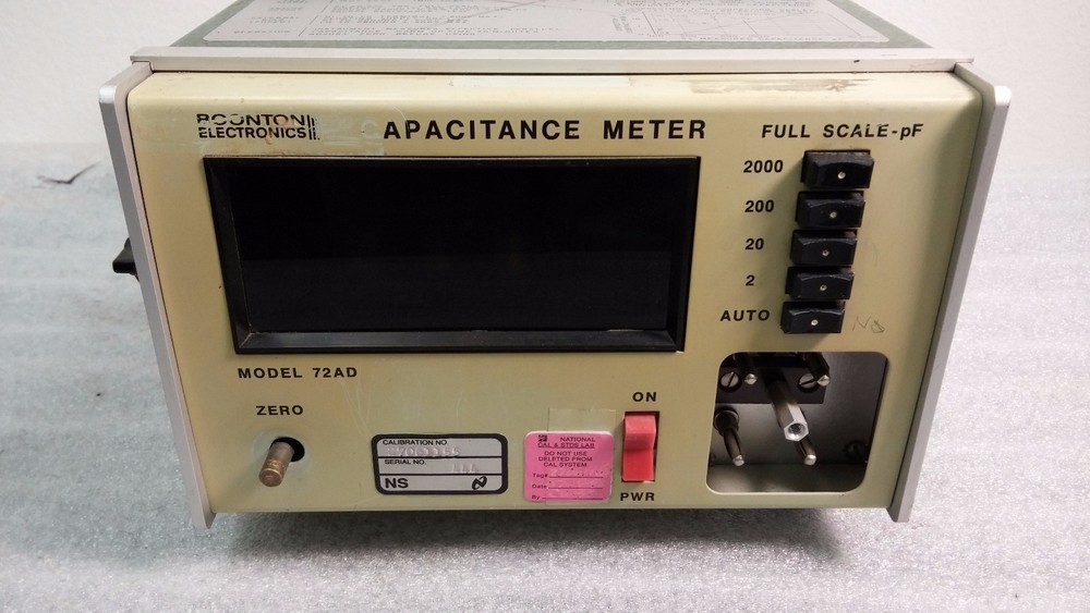 Boonton Electronics Model 72AD Capacitance Meter