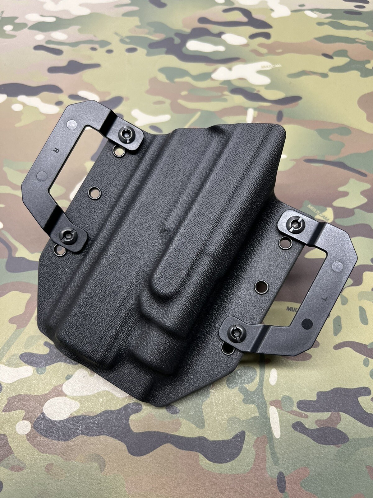 Black Injection Molded 1.75" Pancake Belt Loops