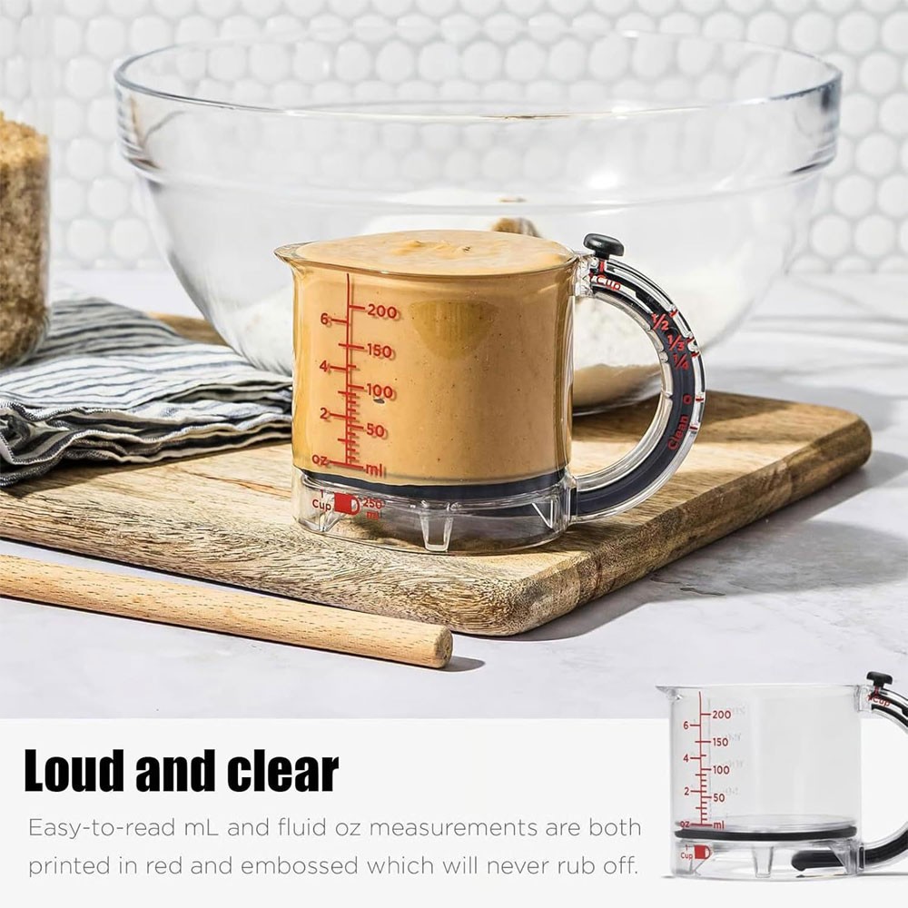 4-in-1 Adjustable Measuring Cup Multi-Functional Measuring Cup CW