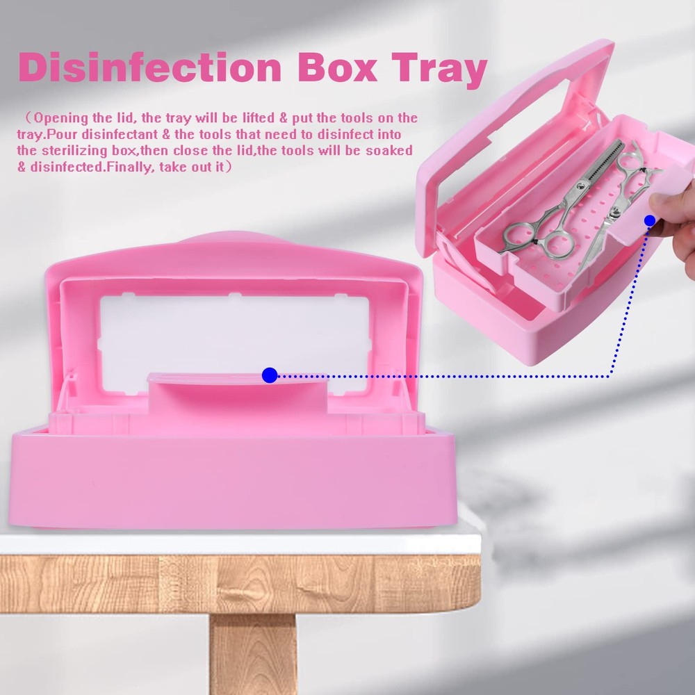 Plastic Sterilizing Tray-Sterilization Tray,Clean Sterilizer Box Storage Orga...