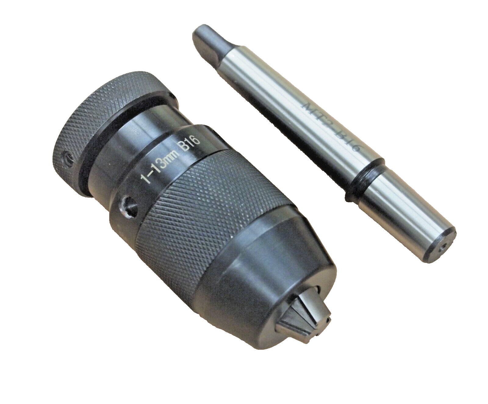 Hoteche Keyless Drill Lathe Chuck Self-Tightening 0-13mm 1/2" MT2-B16 630513