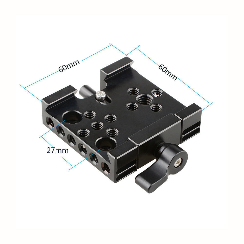 CAMVATE Manfrotto Quick Release Adapter Baseplate Slide-in Style For Manfrotto