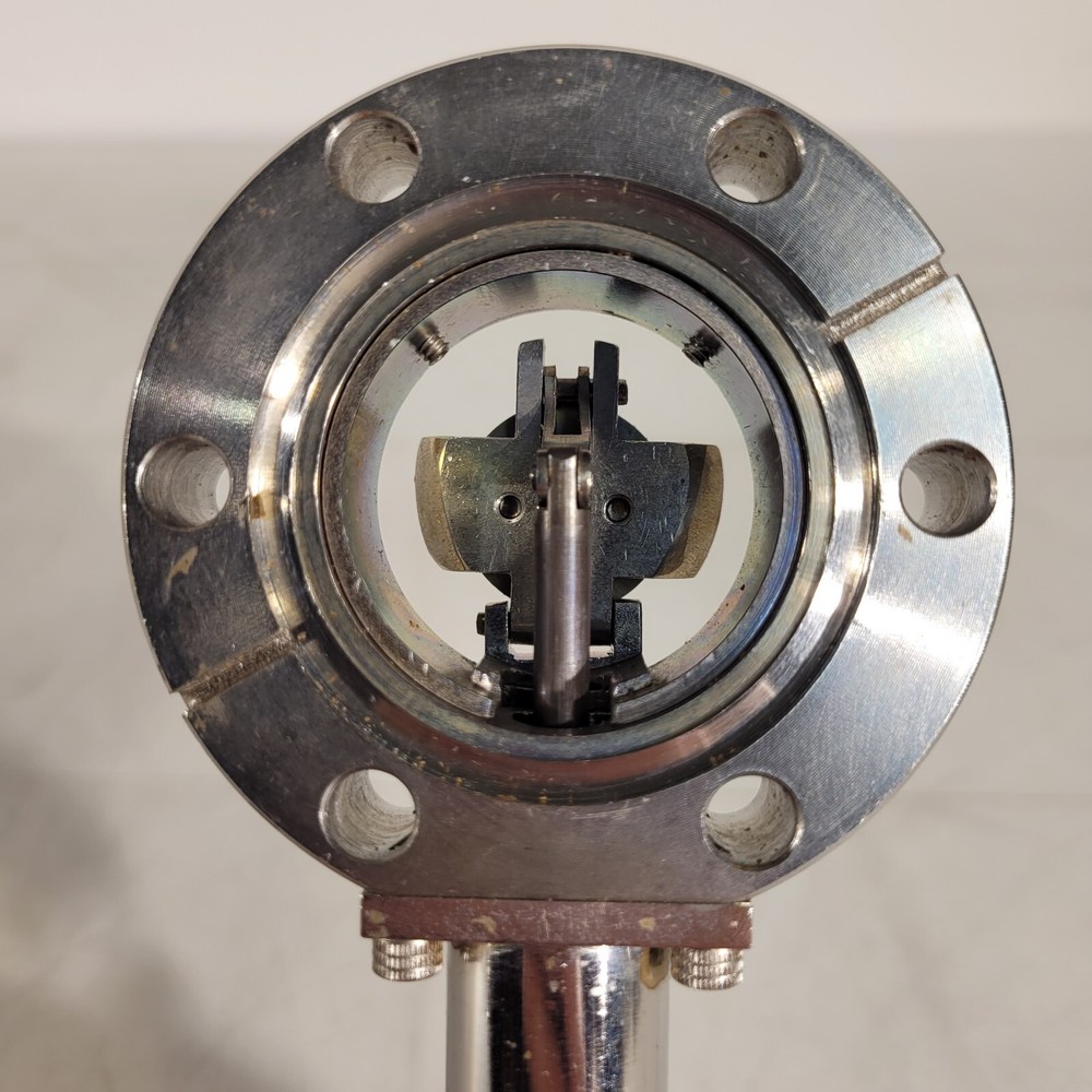 Varian 2.75" DN35CF Conflat Flange Manual Window Actuator Valve Component