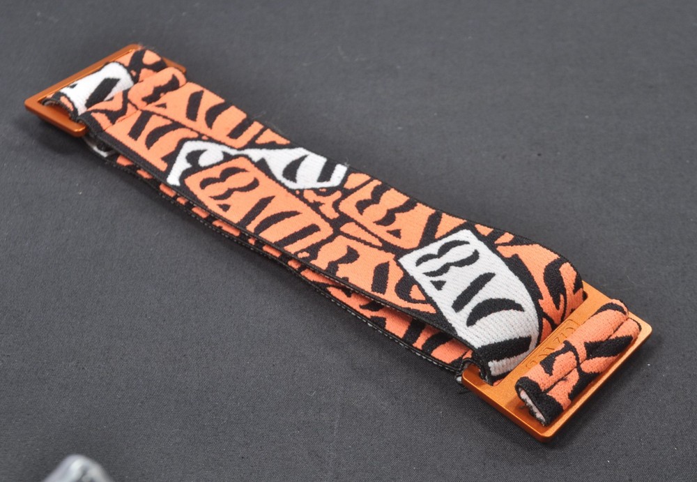 DV8 Feather Light Strap - "Sticker Bomb" – Orange