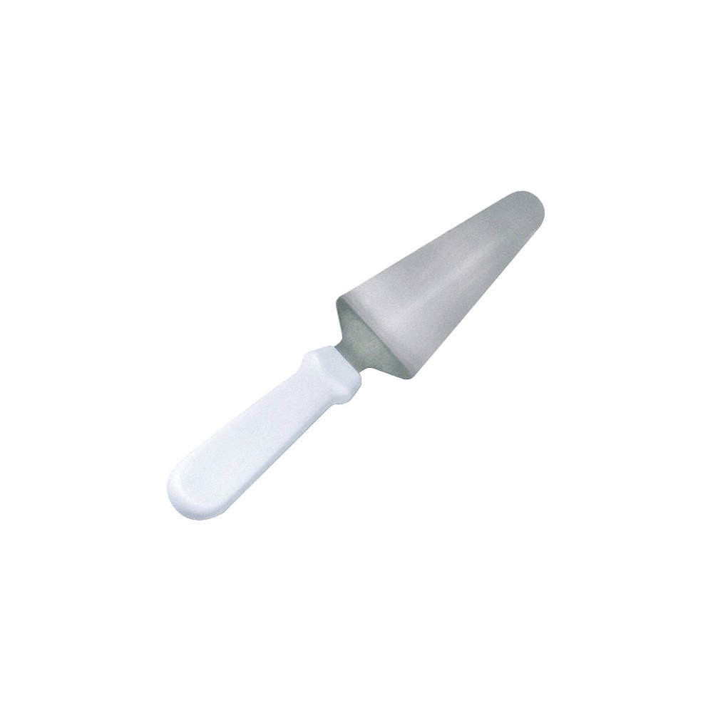 CRESTWARE PHP62 Cake/Pie Server,11 in L,White 45GJ83