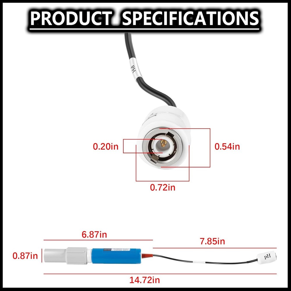 Replacement for GLX-Probe-PH PH Probe For Hayward Sense and Dispense Systems