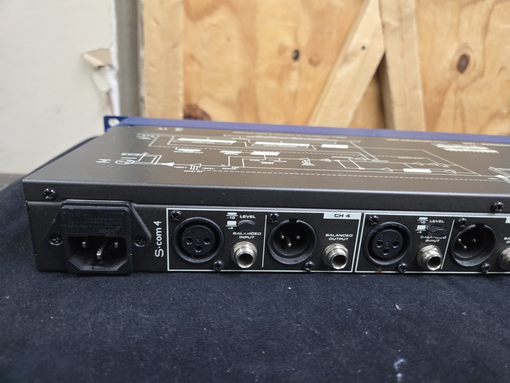 Samson S-Com 4 Four Channel Compressor/Gate - Ch. 1 is BAD - Please Read