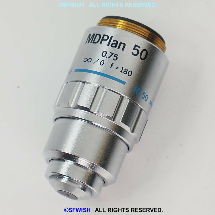 Olympus MD Plan 50x/0.75na Objective Lens, RMS Thread 1-LM551 *OPEN BOX!*