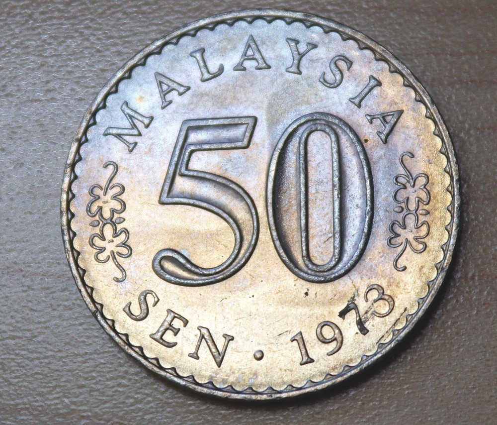 1973 Malaysia 50 Sen