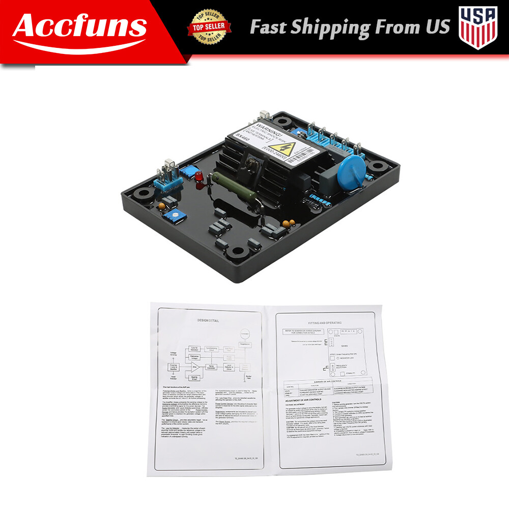 AVR SX460 Automatic Voltage Volt Regulator Replacement For Stamford Generator