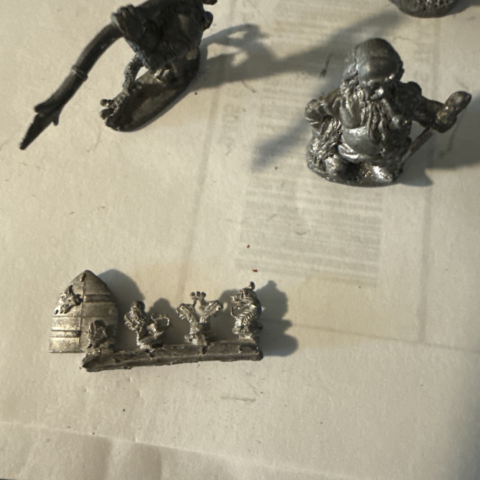 Vtg Mid Century Metal Miniatures 1980s 27•