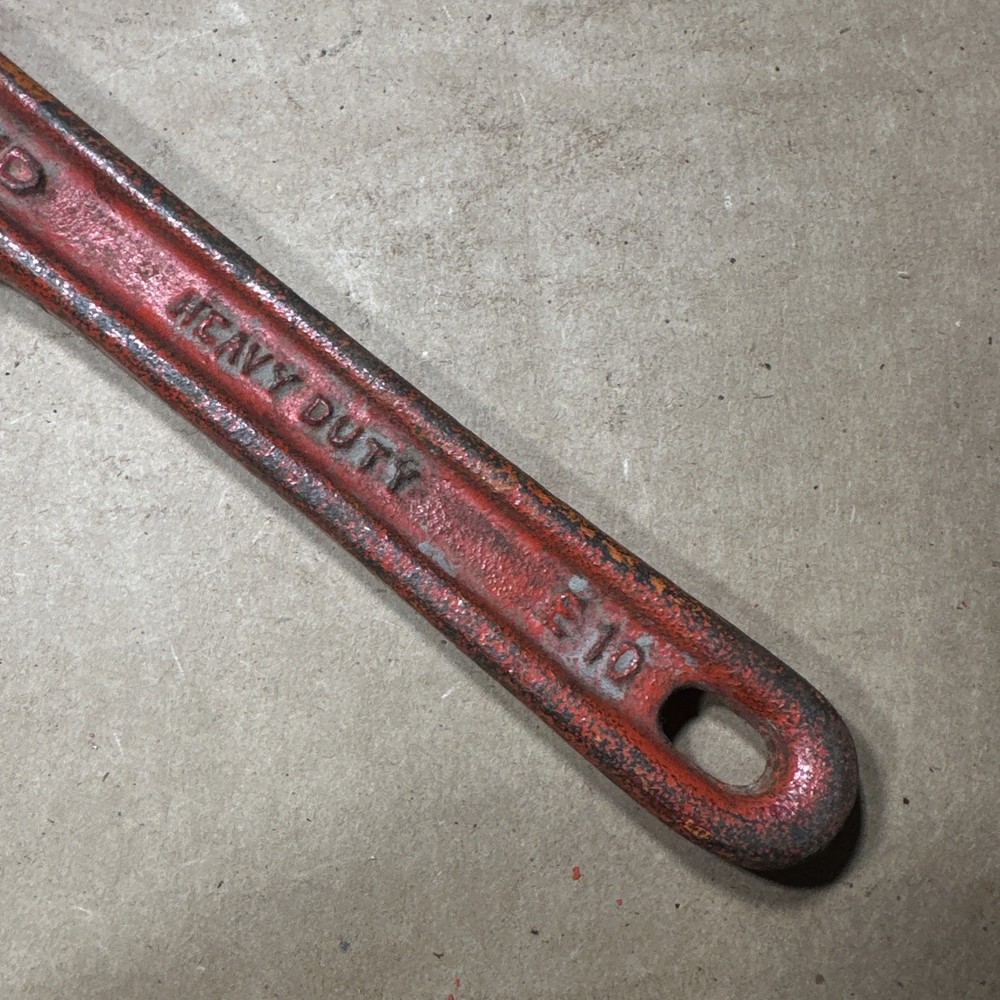 RIDGID E10 Offset Pipe Wrench U.S.A. MADE TOOL, E-10 *FREE SHIPPING *.