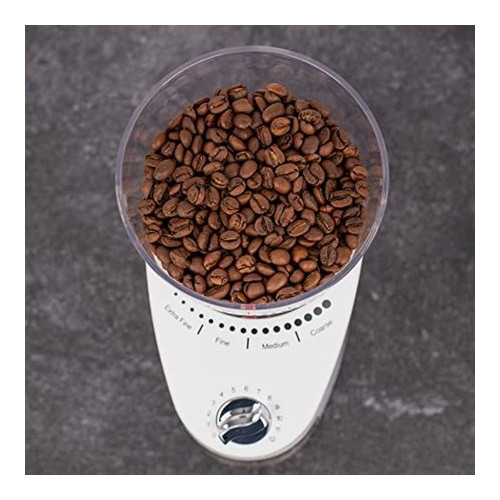 Capresso Infinity Plus Conical Burr Grinder (White)